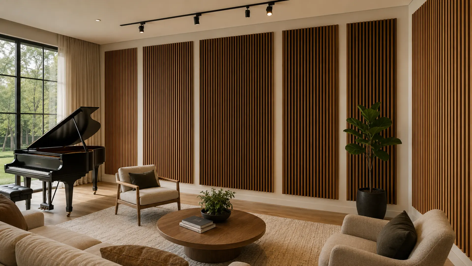Acoustic Treatment & Soundproofing in a sleek modern South Central Texas property by Elite Home Entertainment