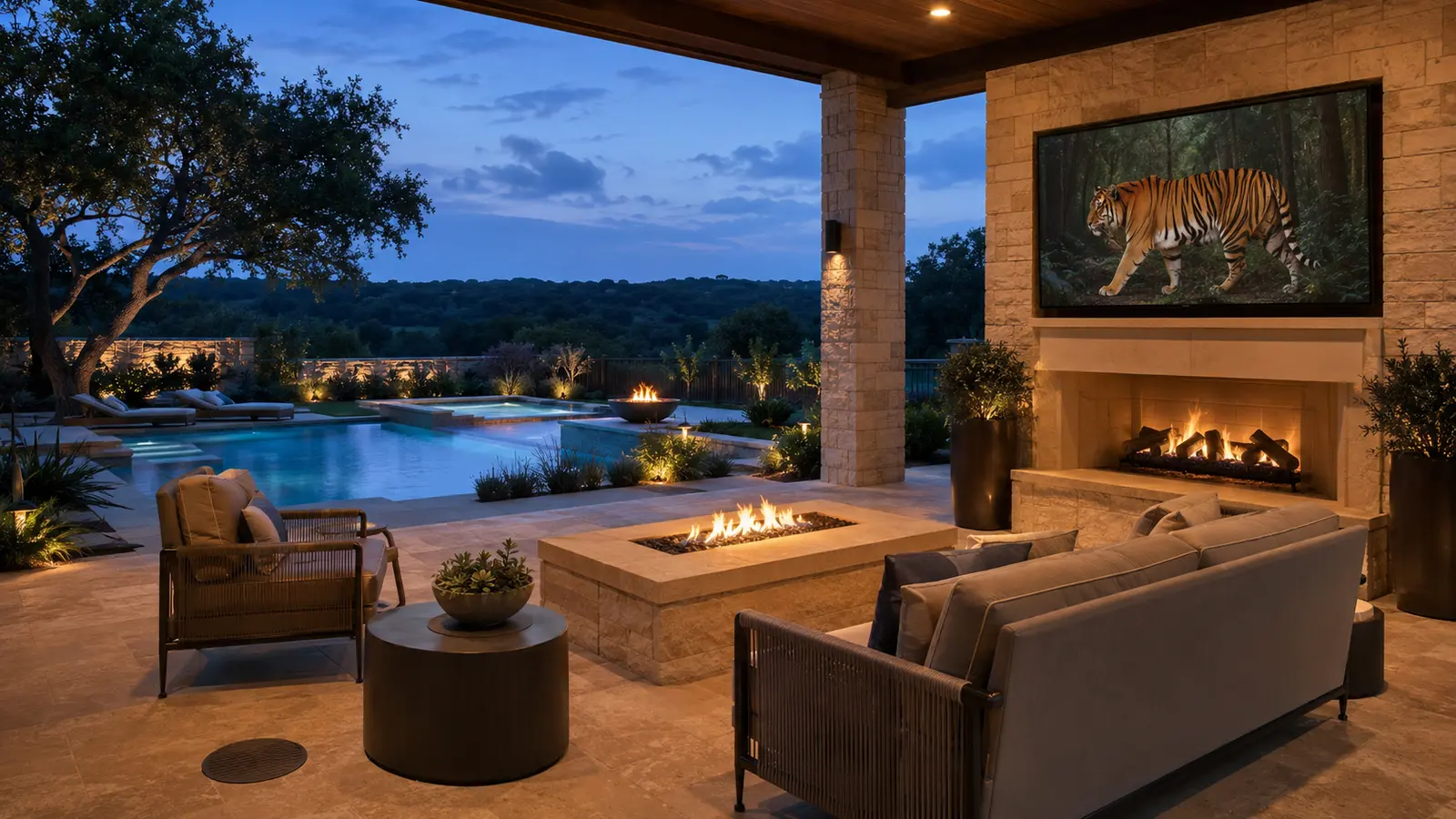 Outdoor Audio & TV in New Braunfels, Texas by Elite Home Entertainment