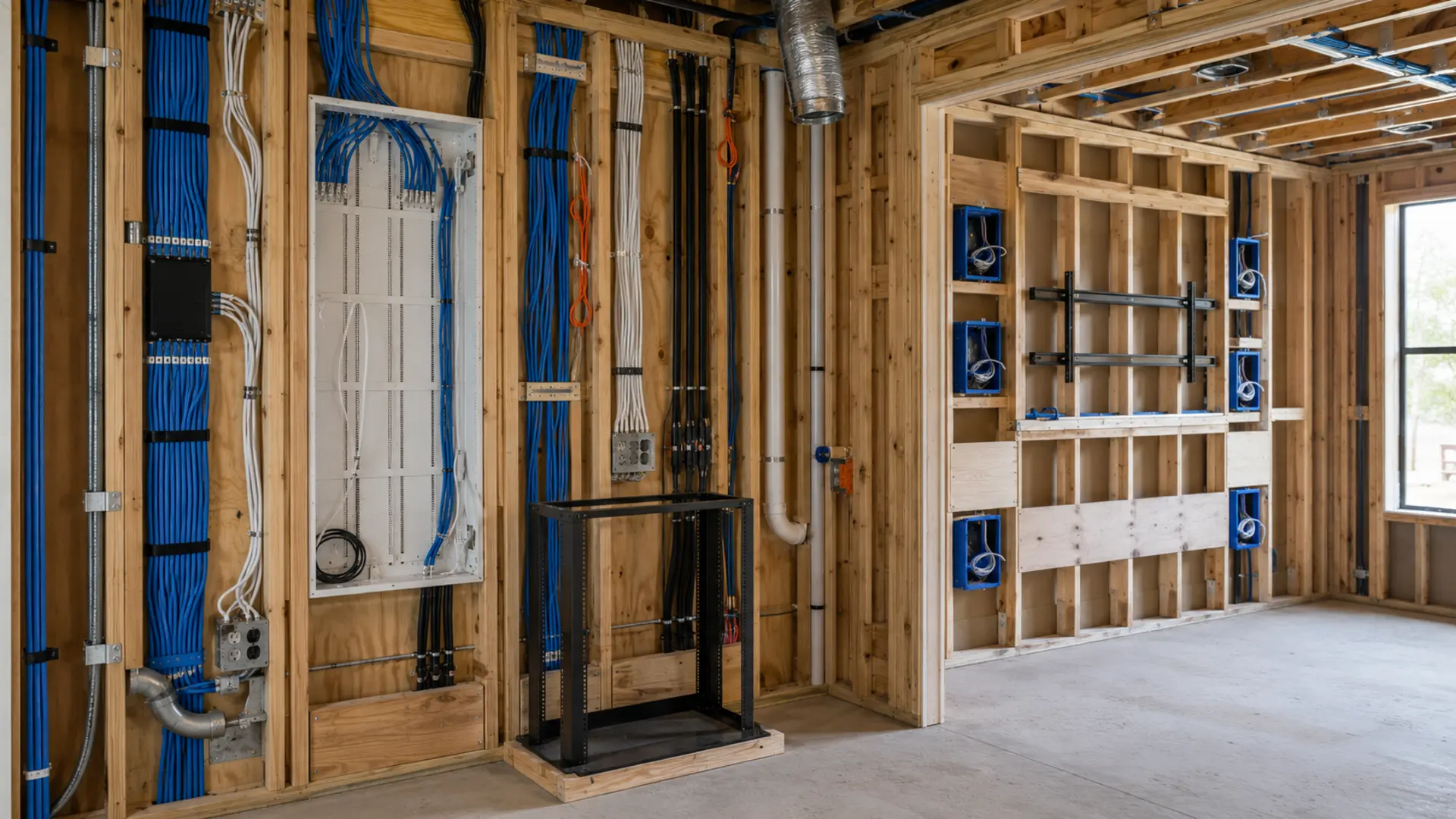 Professional Builder AV Design & Low-Voltage Planning installation by Elite Home Entertainment