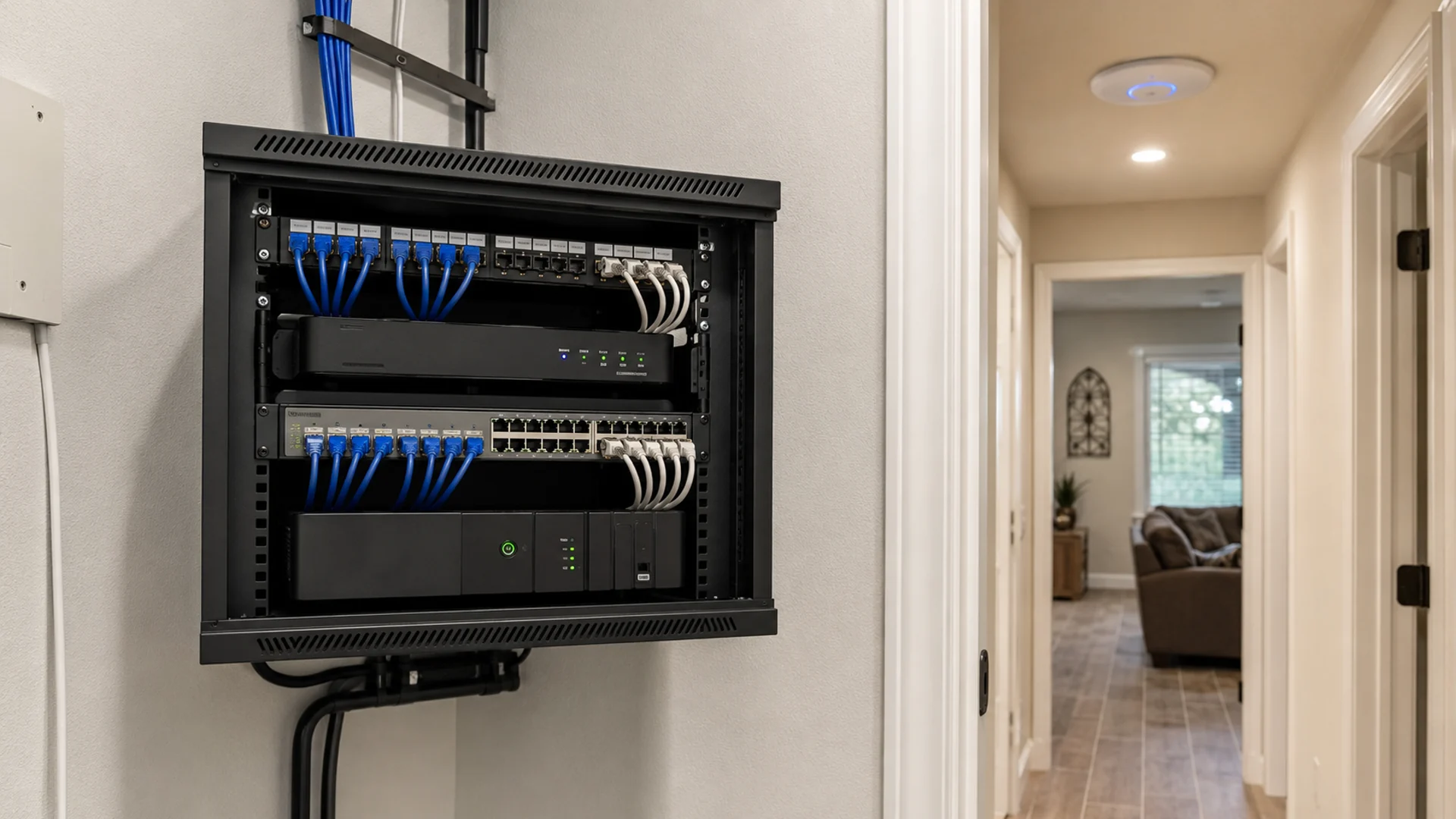 Professional Multi-Room 4K Video Distribution installation by Elite Home Entertainment