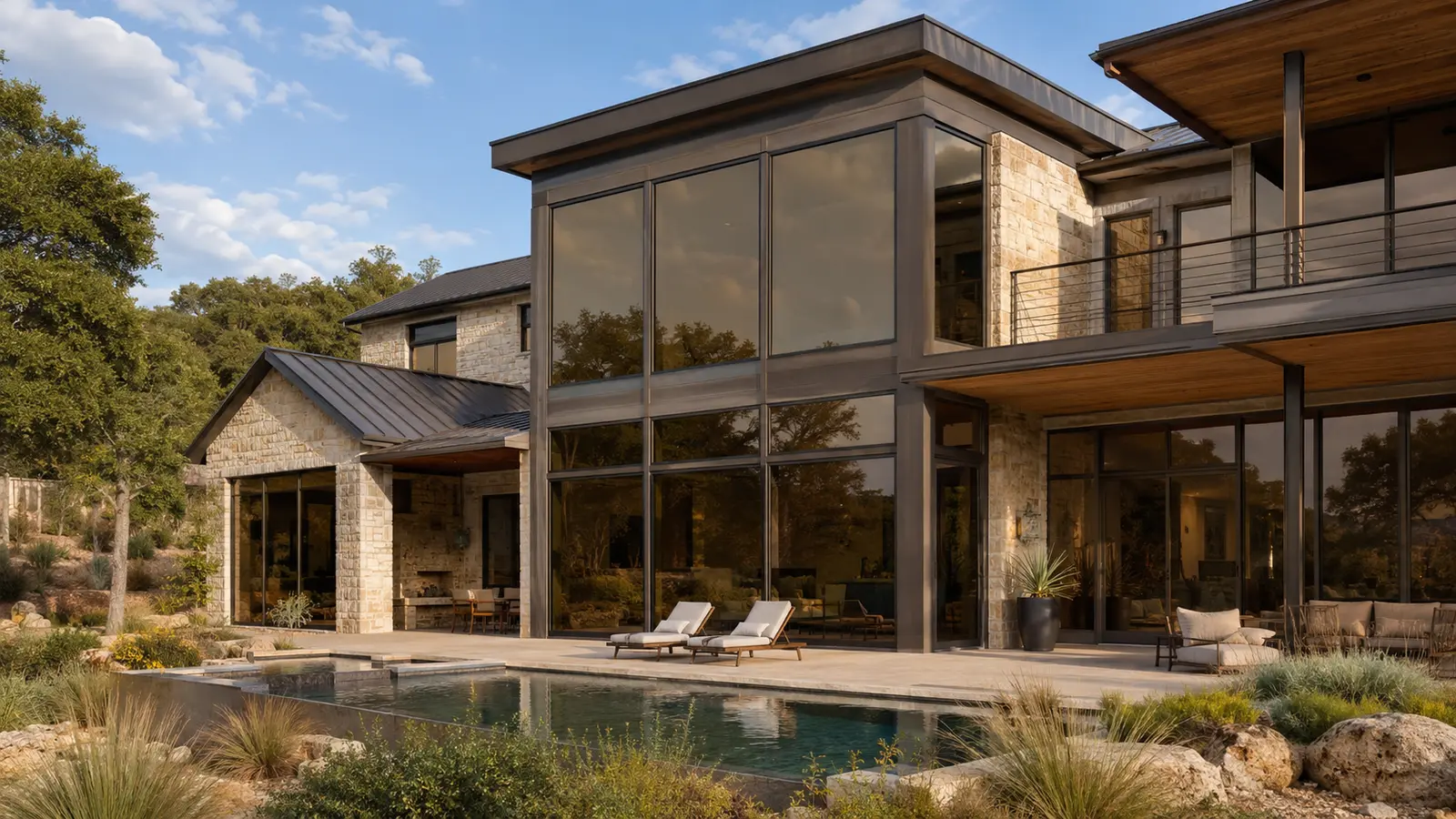 Residential Window Tint project detail in South Central Texas