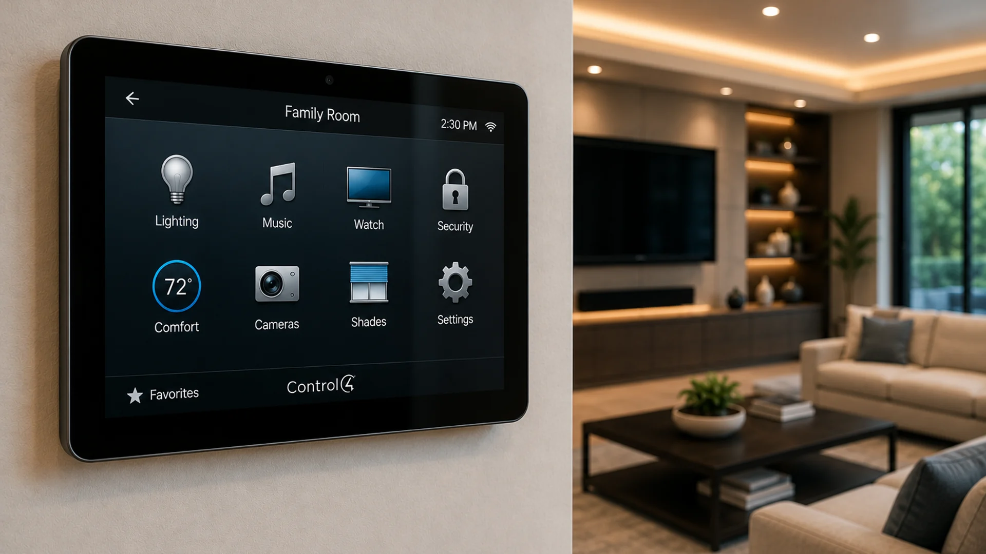 Smart Home Automation project detail in South Central Texas