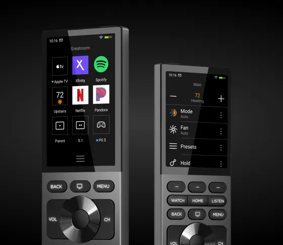 Control4 Halo smart home remotes