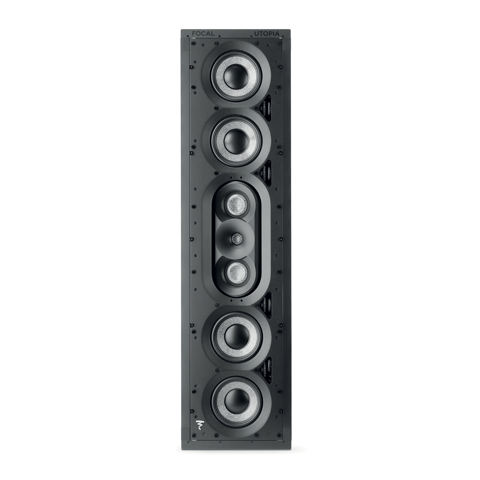 Focal architectural loudspeaker front view
