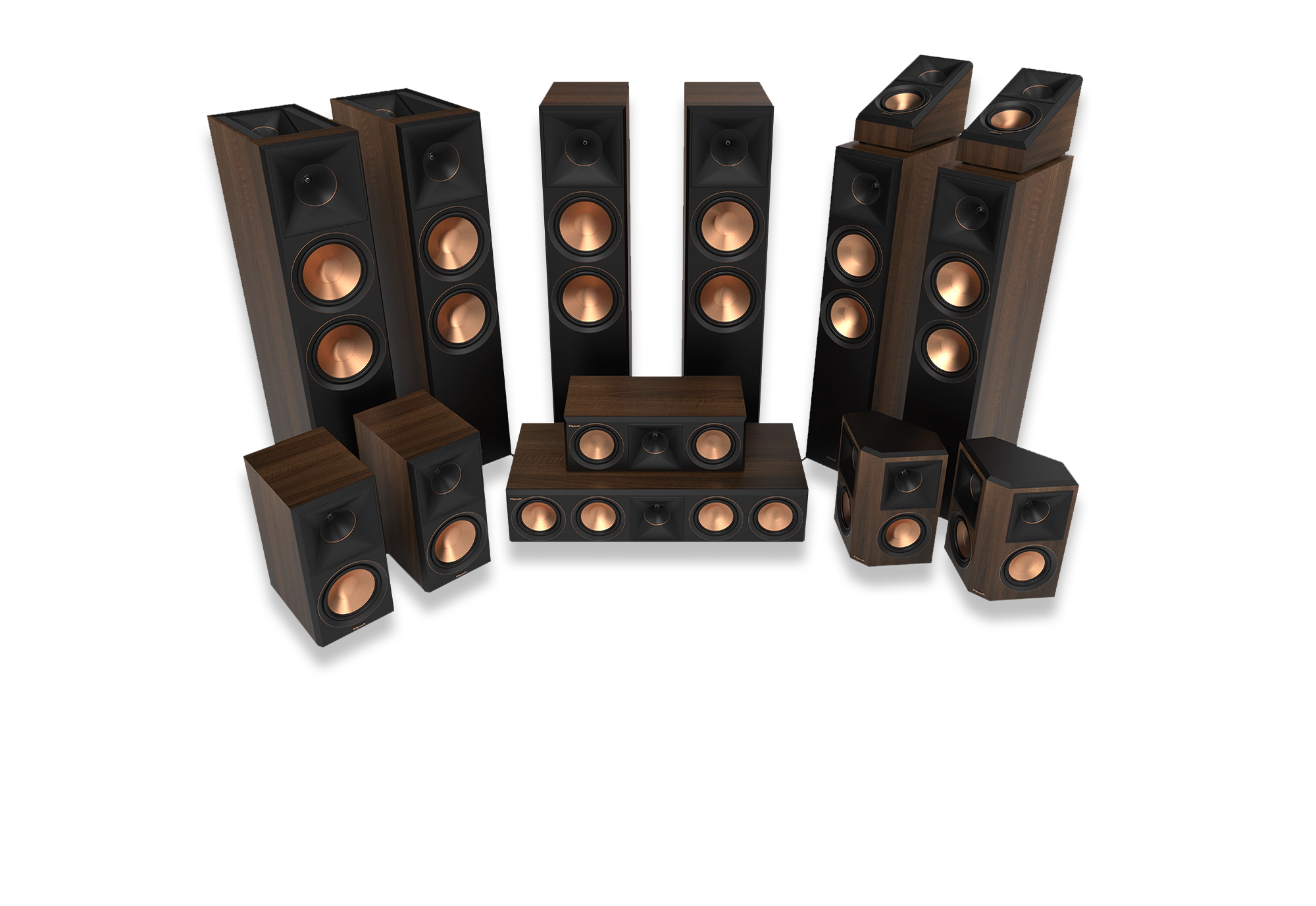 Klipsch Reference Premiere home theater speaker lineup