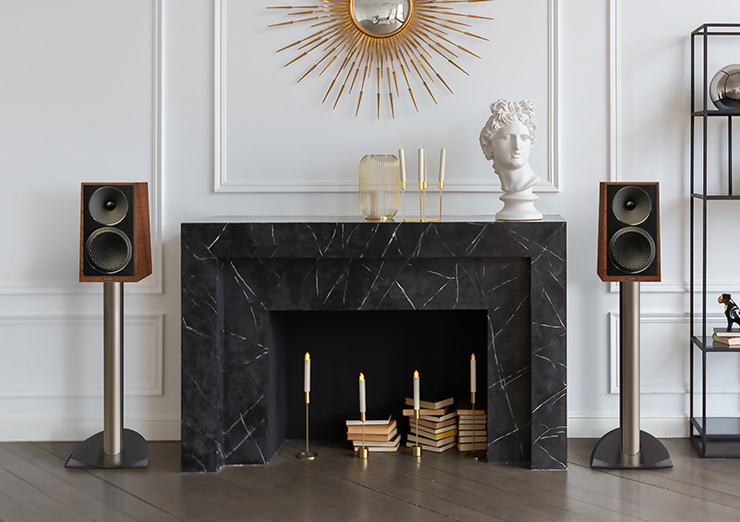 Paradigm Founder Series speakers in a listening room