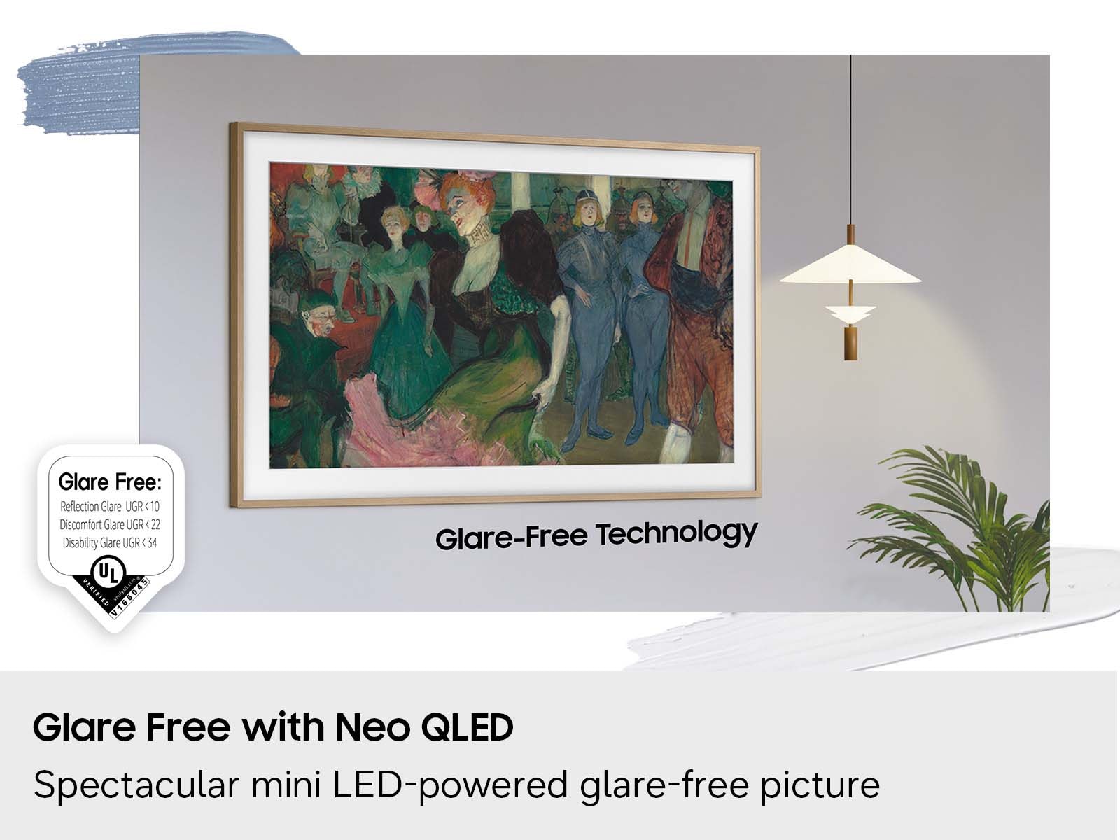 Samsung The Frame Pro in a designed living space